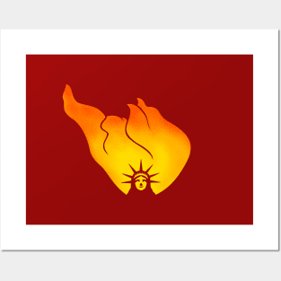 The Fire of Liberty Posters and Art